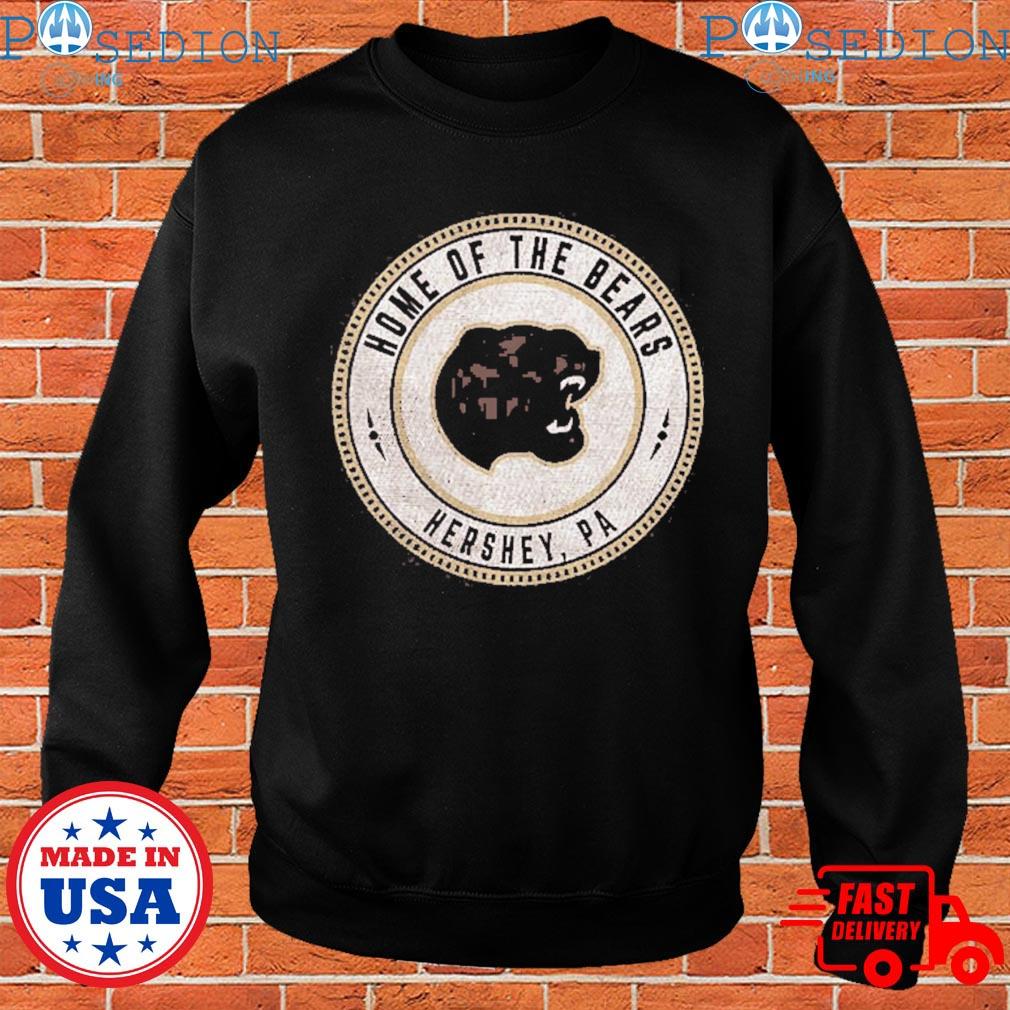 108 stitches hershey bears puck decal T-shirt, hoodie, sweater, long sleeve  and tank top
