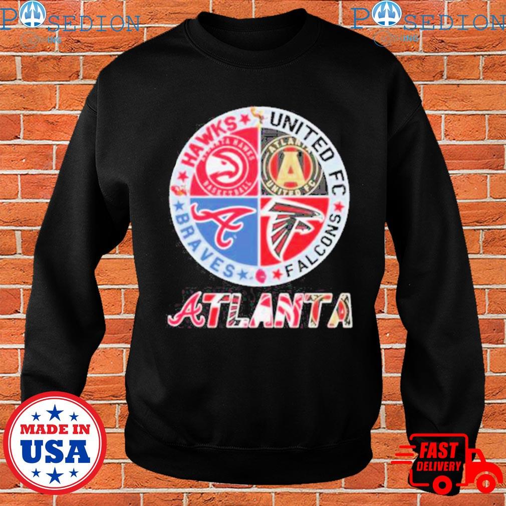 Atlanta Hawk Vintage Atlanta Hawk Sweatshirt T-shirt Hawk 