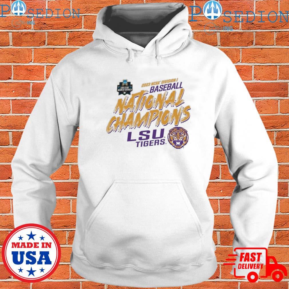 Unisex Champion White LSU Tigers 2023 NCAA Men's Baseball