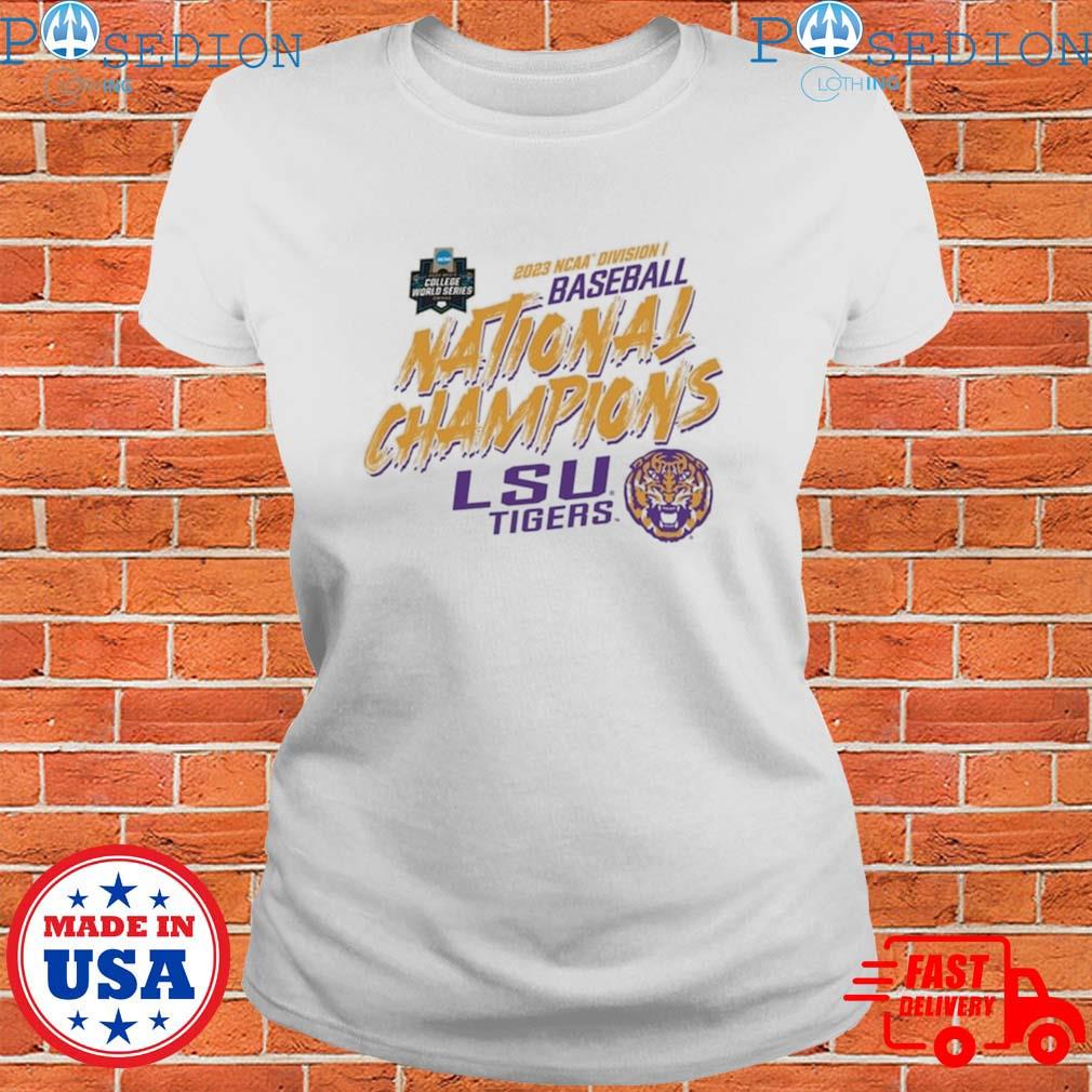 Unisex Champion White LSU Tigers 2023 NCAA Men's Baseball