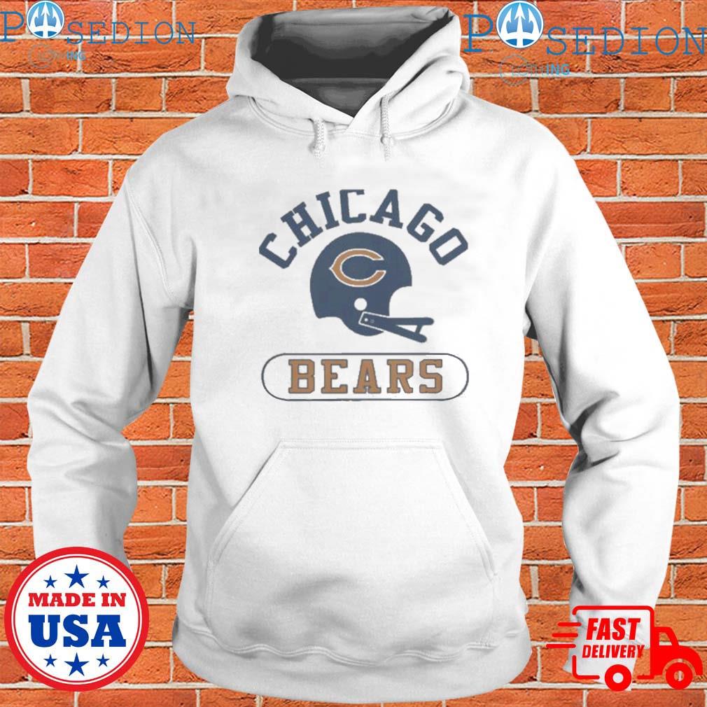 Chicago bears throwback helmet T-shirts, hoodie, sweater, long