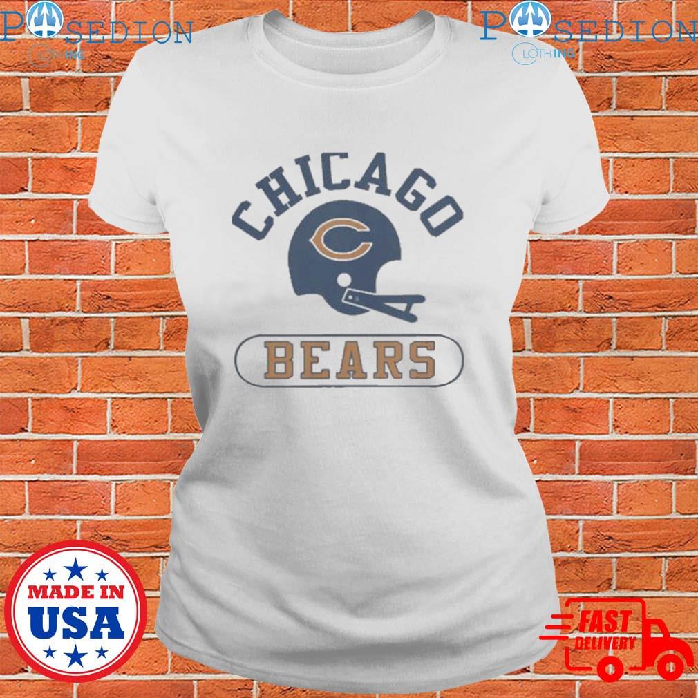 Chicago bears throwback helmet T-shirts, hoodie, sweater, long