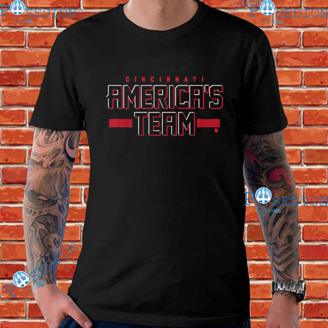 CincinnatI america's team T-shirt, hoodie, sweater, long sleeve and tank top