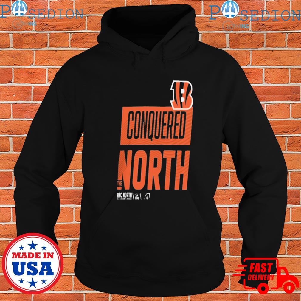 Cincinnati Bengals Conquered The North logo T-shirt