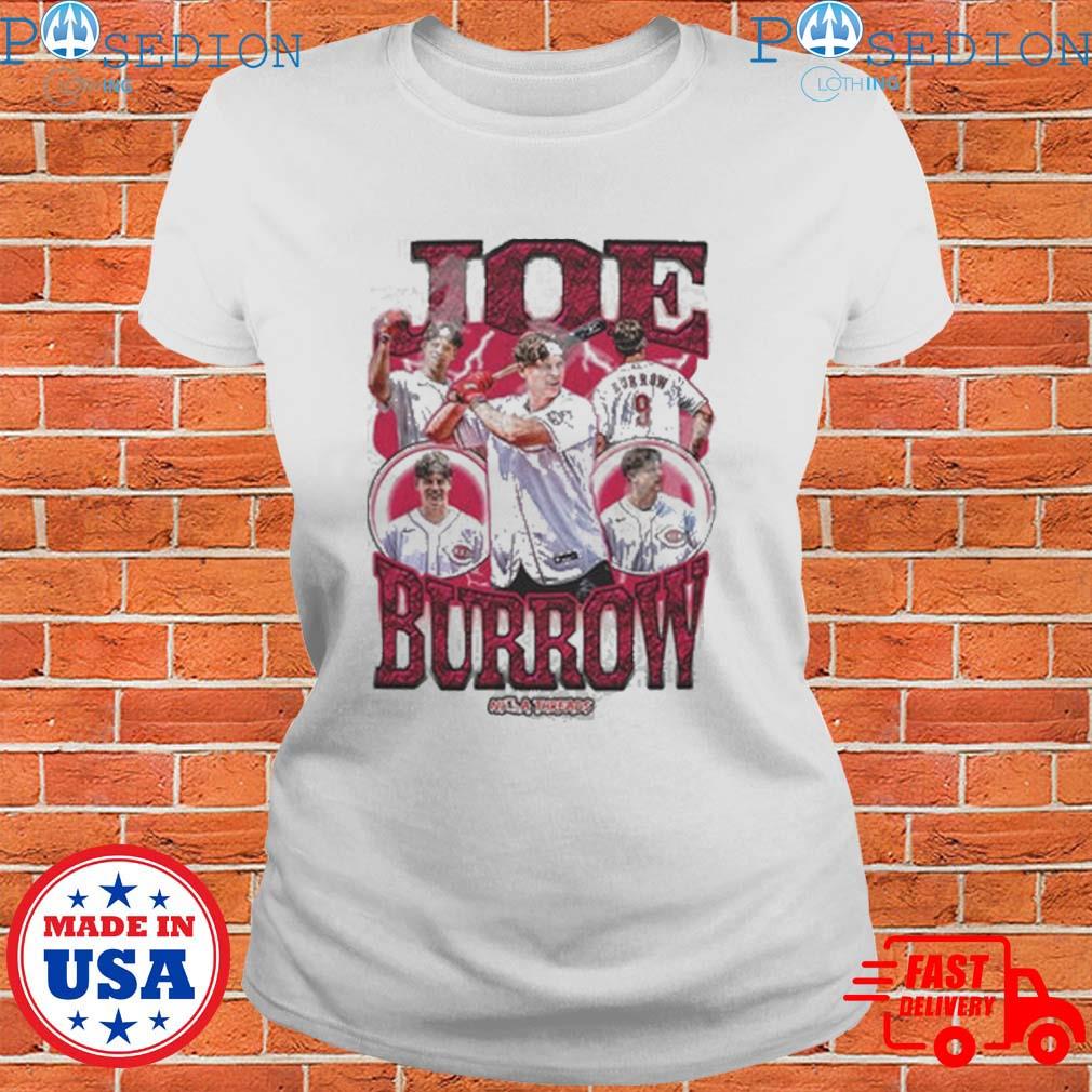 CincinnatI reds Joe burrow baseball T-shirts, hoodie, sweater