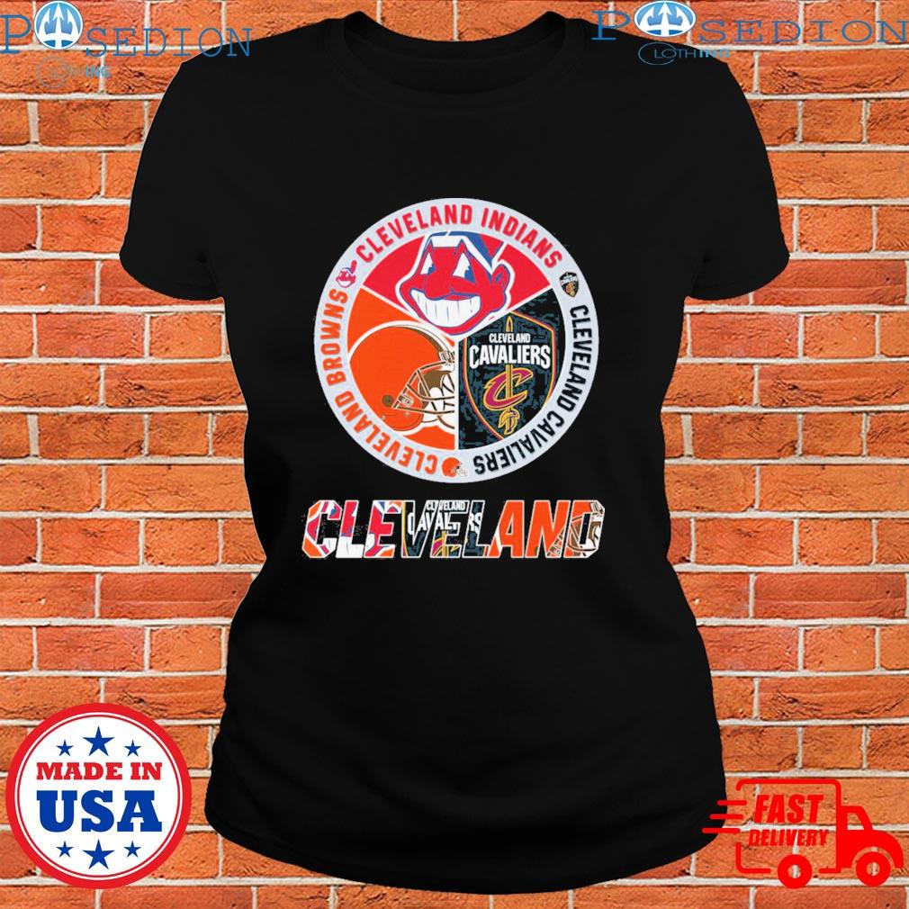 Cleveland Indians And Cleveland Browns Logo Shirt, hoodie, sweater, long  sleeve and tank top