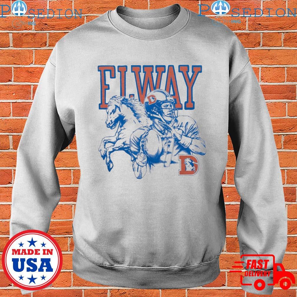 Official John Elway Denver Broncos T-Shirts, Broncos John Elway