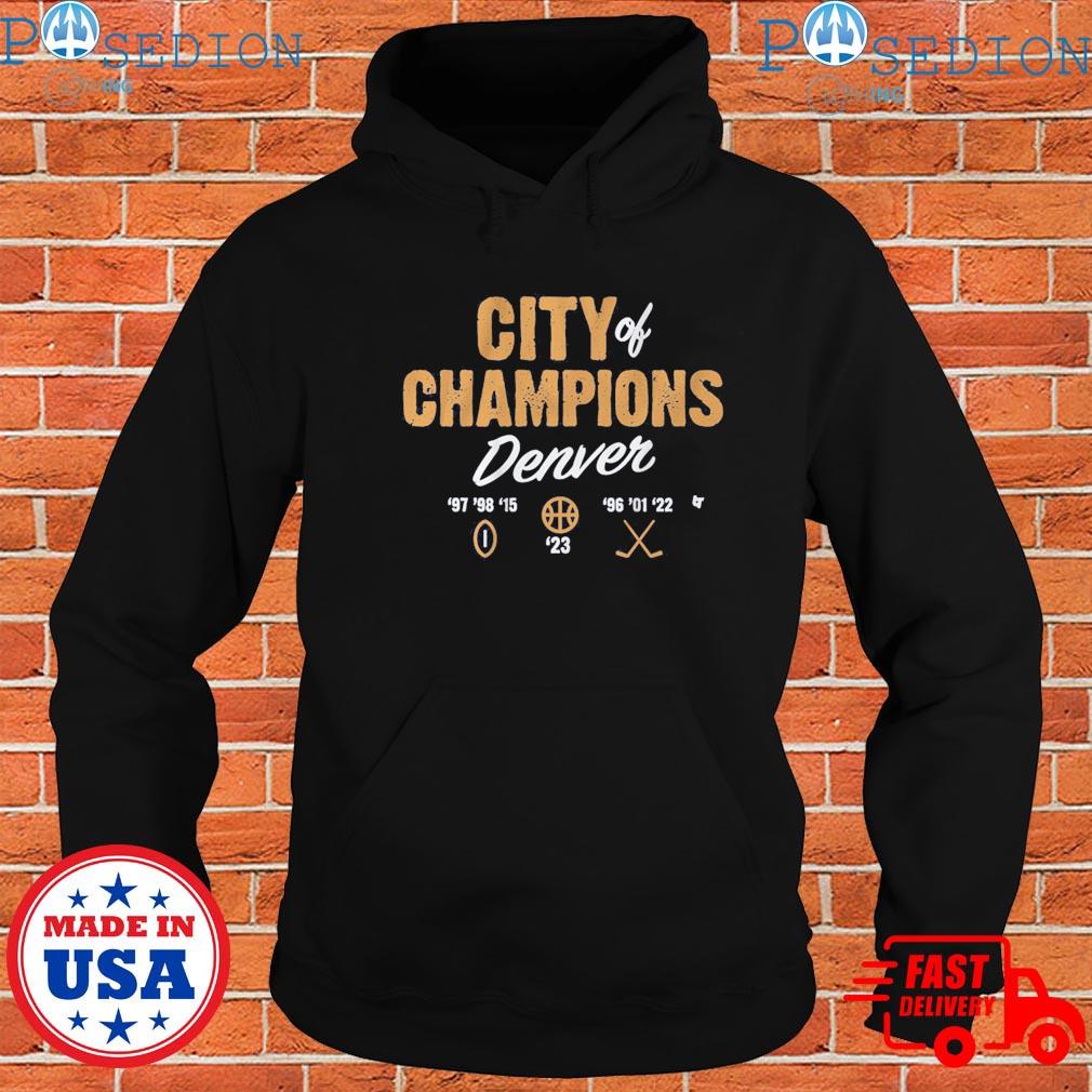 Denver City Of Champions T-shirt - Shibtee Clothing