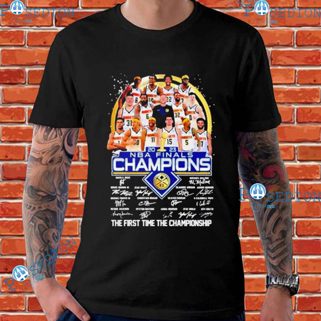 History Denver Nuggets 2023 Finals Championship T-shirt