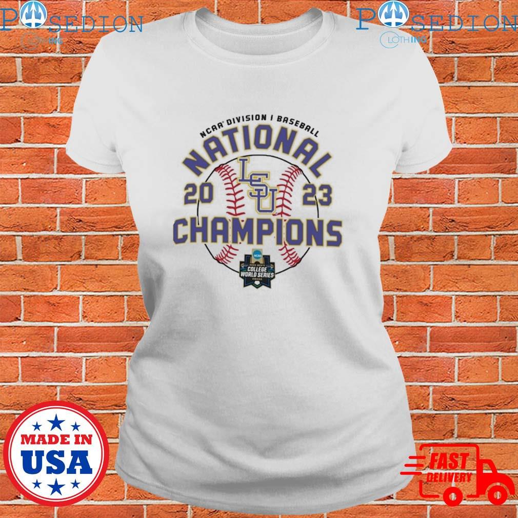 Unisex Champion White LSU Tigers 2023 NCAA Men's Baseball College World  Series Champions Locker Room T-Shirt