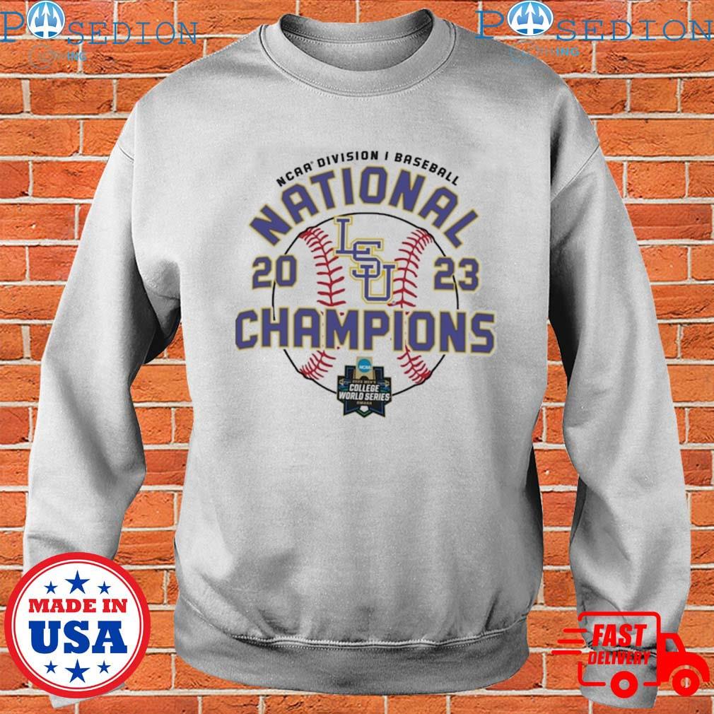 Unisex Champion White LSU Tigers 2023 NCAA Men's Baseball College World  Series Champions Locker Room T-Shirt