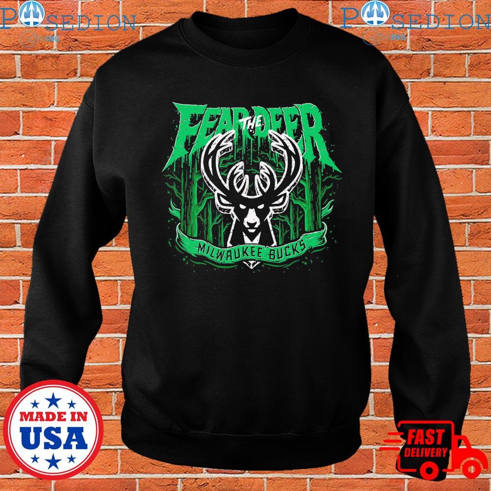 Milwaukee Bucks Fear The Deer shirt, hoodie, sweater, long sleeve and tank  top