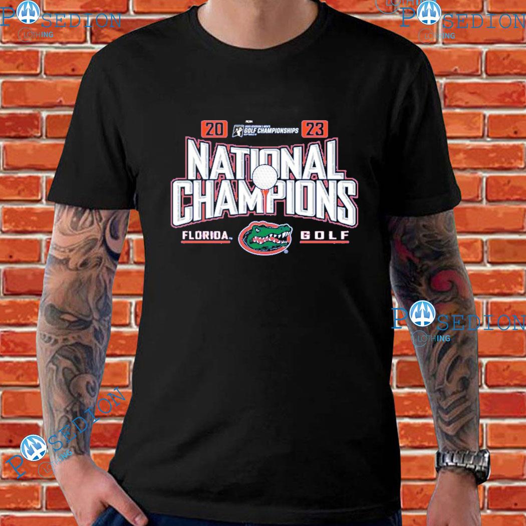 Florida Gators 2023 NCAA Men's Golf National Champions logo shirt