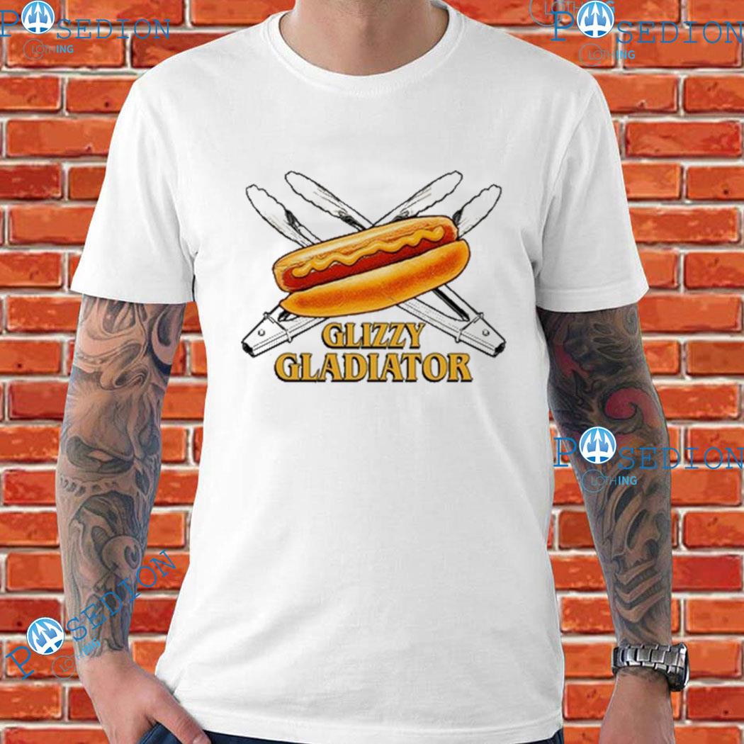 Hot Dog and Fireworks USA Glizzy Gladiator logo shirt, hoodie, sweater,  long sleeve and tank top