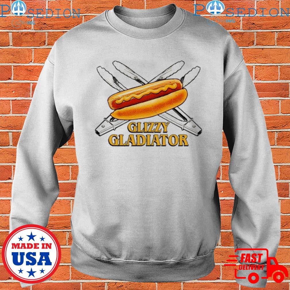 Hot Dog and Fireworks USA Glizzy Gladiator logo shirt, hoodie, sweater,  long sleeve and tank top