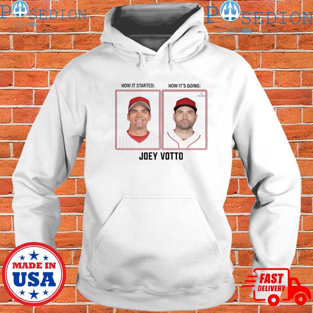 Joey Votto Then & Now Mlbpa Shirt - Kingteeshop