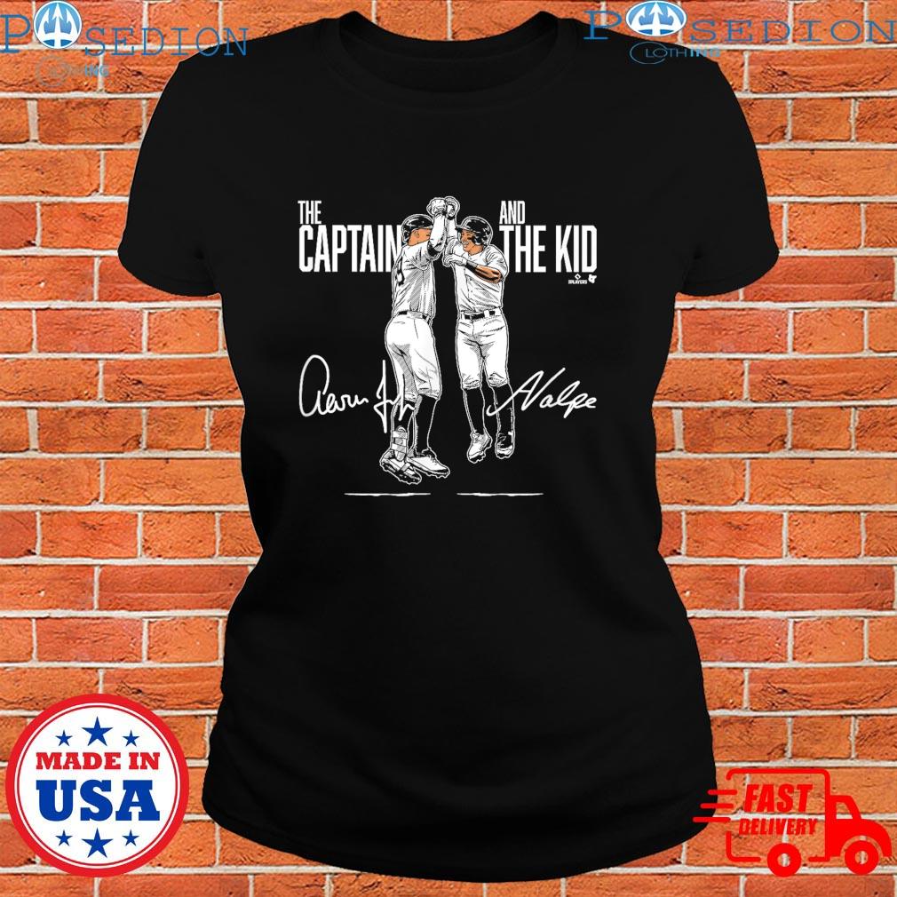 Best aaron Judge and Anthony Volpe The Captain and The Kid New York  Baseball shirt, hoodie, sweater, long sleeve and tank top