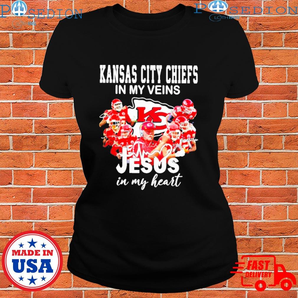 KC Chiefs Sweatshirt KC Chiefs in My Heart Sweatshirt Kansas 