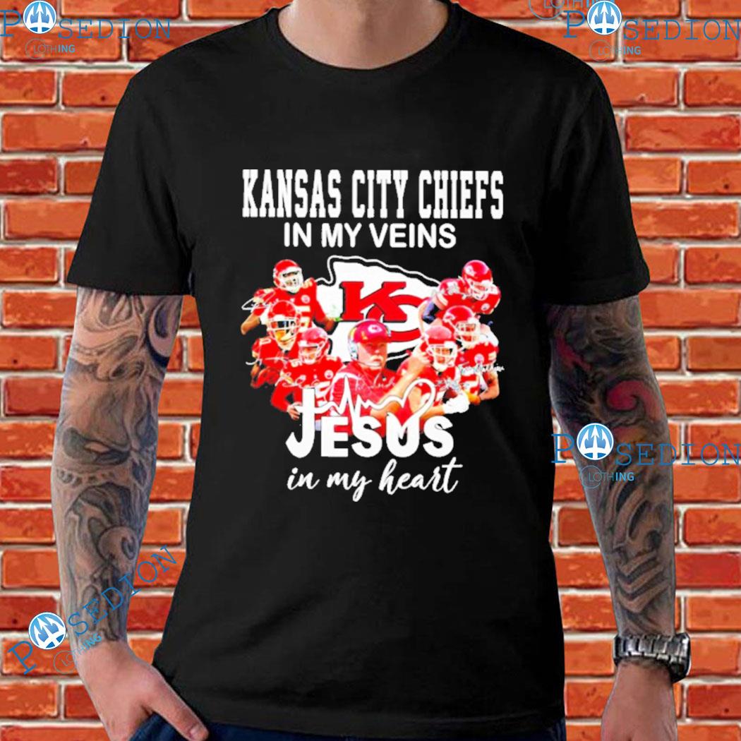 Kansas City Chiefs Heart Shirt