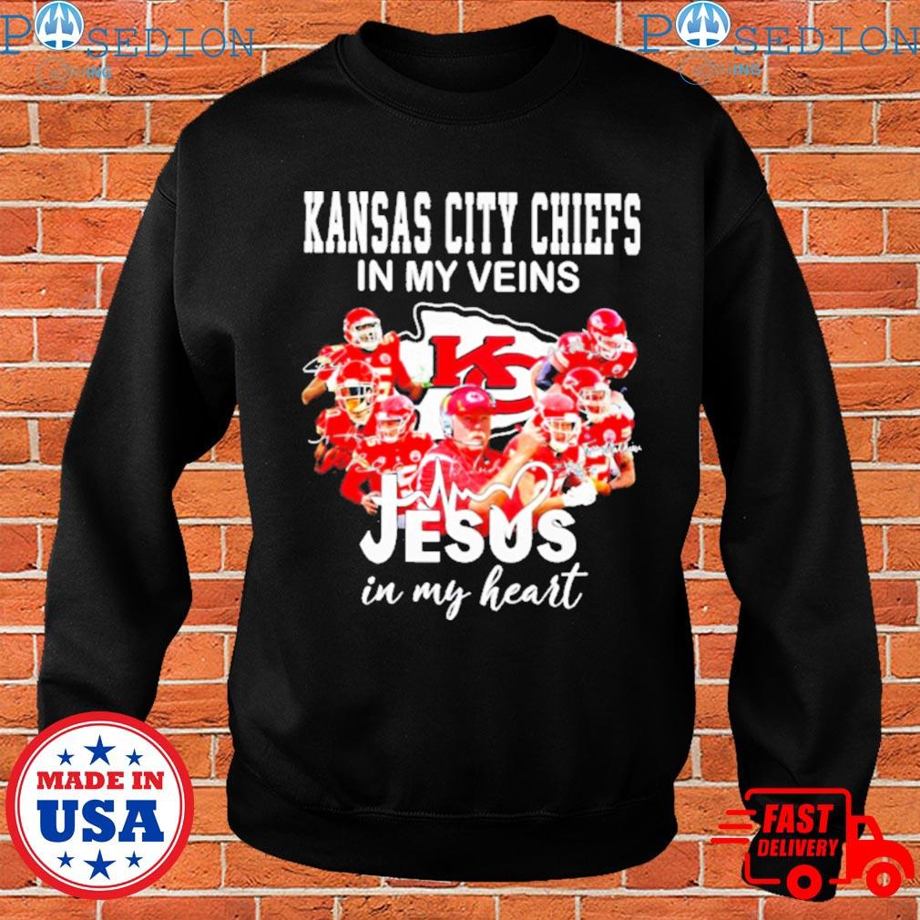 Kansas City Chiefs Mens Grey Critical Victory 3 Crewneck Sweatshirt