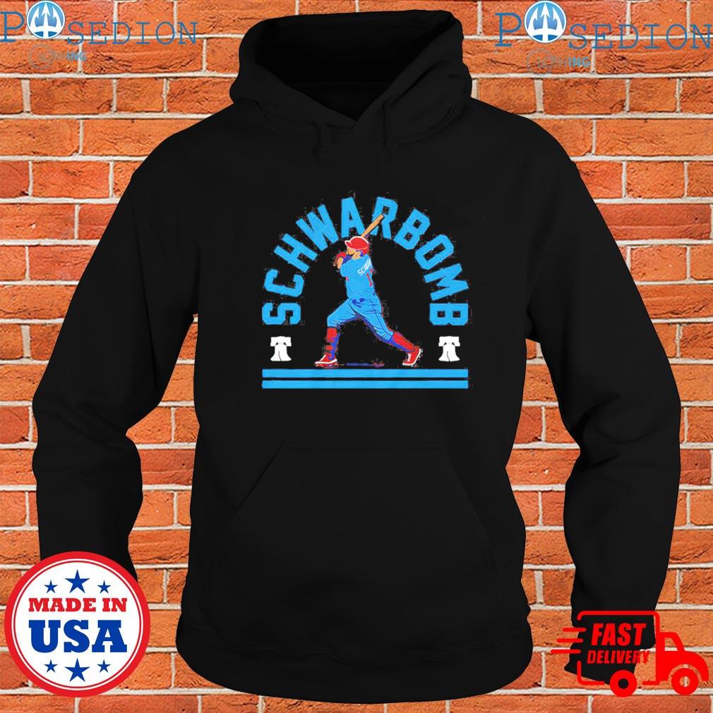 Kyle Schwarber Philadelphia Schwarbomb Shirt, hoodie, longsleeve,  sweatshirt, v-neck tee