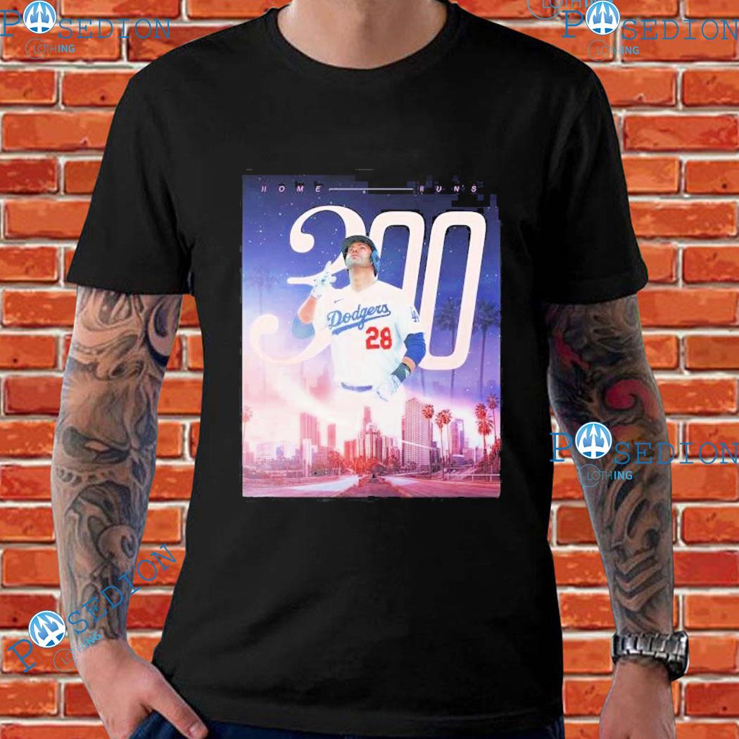 La Dodgers J D Martinez 300 Career Home Runs shirt, hoodie, sweater, long  sleeve and tank top