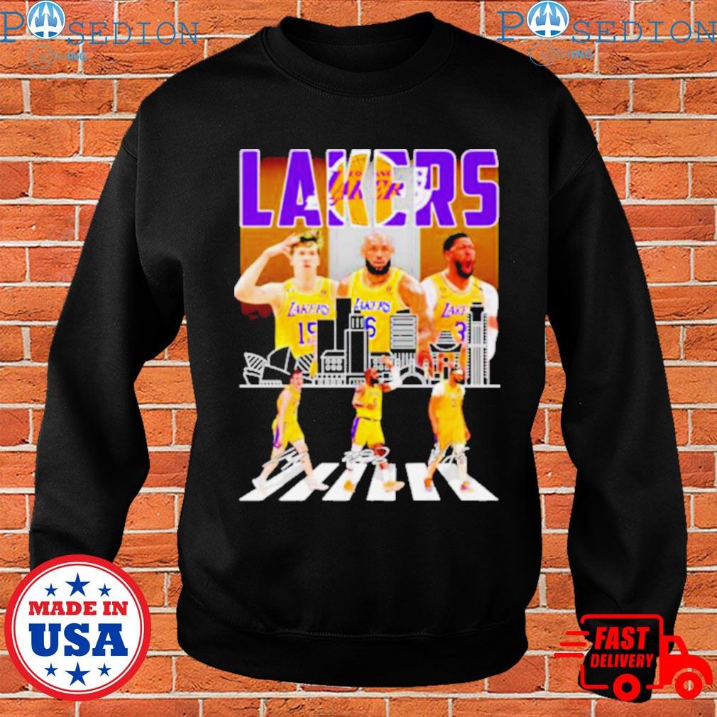 Los Angeles Lakers Austin Reaves Lebron James And Anthony Davis