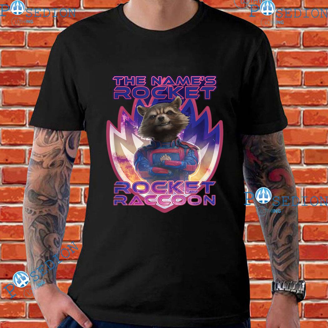 Rocket Raccoon T Shirt Guardians Galaxy T Shirt Marvel T Shirt Mens XS T  Shirt
