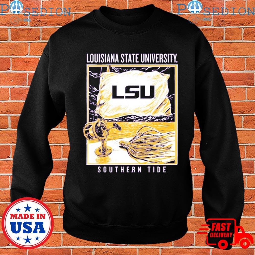 Southern Tide Louisiana State University Collegiate Flag Tee Shirt