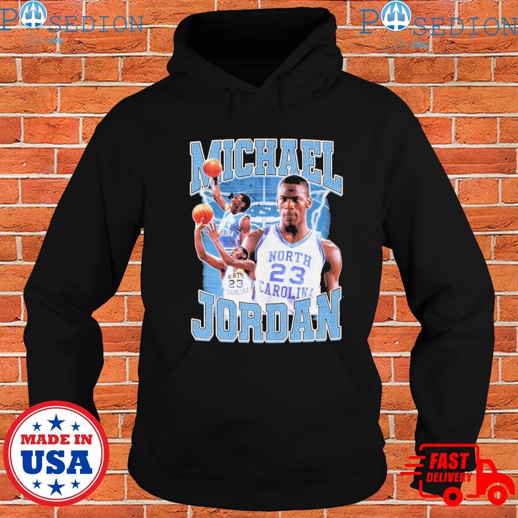 Michael Jordan vintage graphic unc T-shirts, hoodie, sweater, long