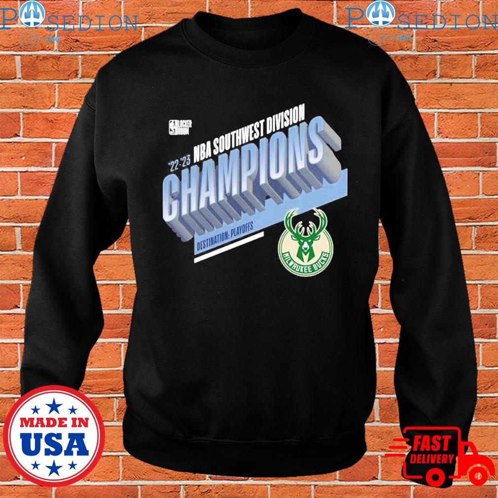 Milwaukee bucks 2023 NBA southwest Division champions destination playoffs  T-shirt, hoodie, sweater, long sleeve and tank top