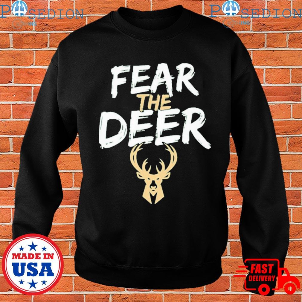 Fear The Deer Basketball T-Shirt Hoodie Tank-Top Quotes