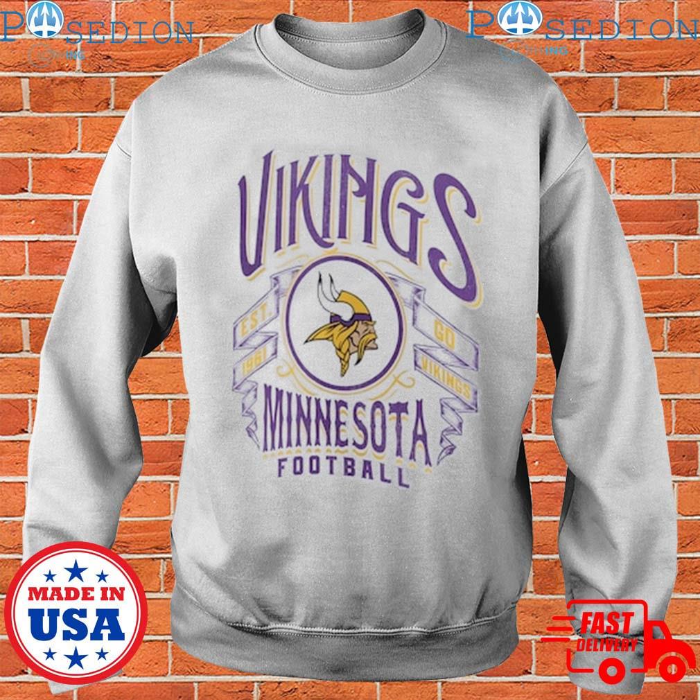 NFL, Shirts, Minnesota Vikings Shirt Xl Purple Long Sleeve Tshirt