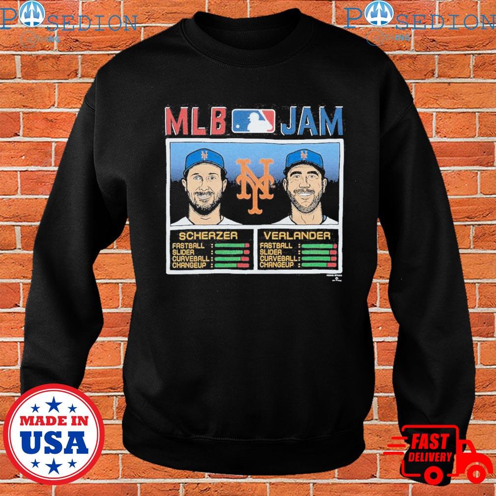 Official mlb jam mets scherzer and verlander T-shirts, hoodie