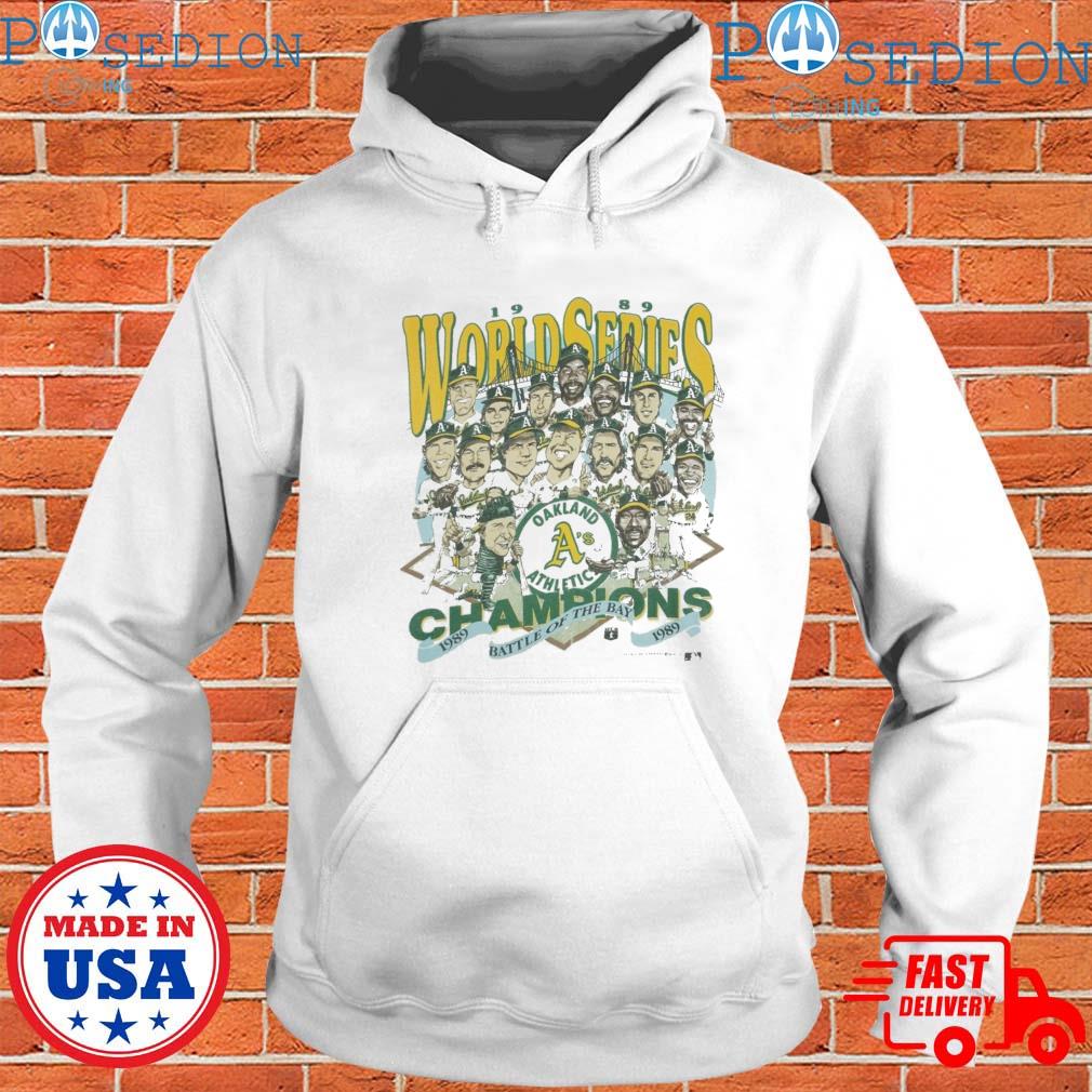 MLB Oakland Athletics Baseball We Become The Champions Youth Hoodie