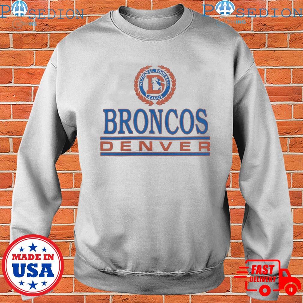 Denver Broncos NFL Football go Broncos retro logo T-shirt, hoodie, sweater,  long sleeve and tank top