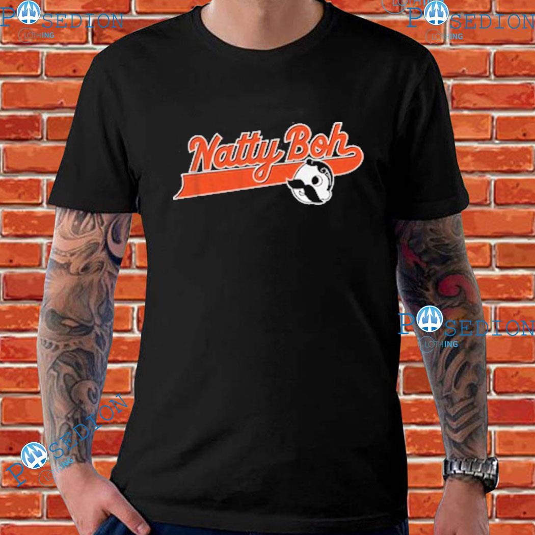 ORANGE NATTY BOH BASEBALL JERSEY (CUSTOMIZABLE)