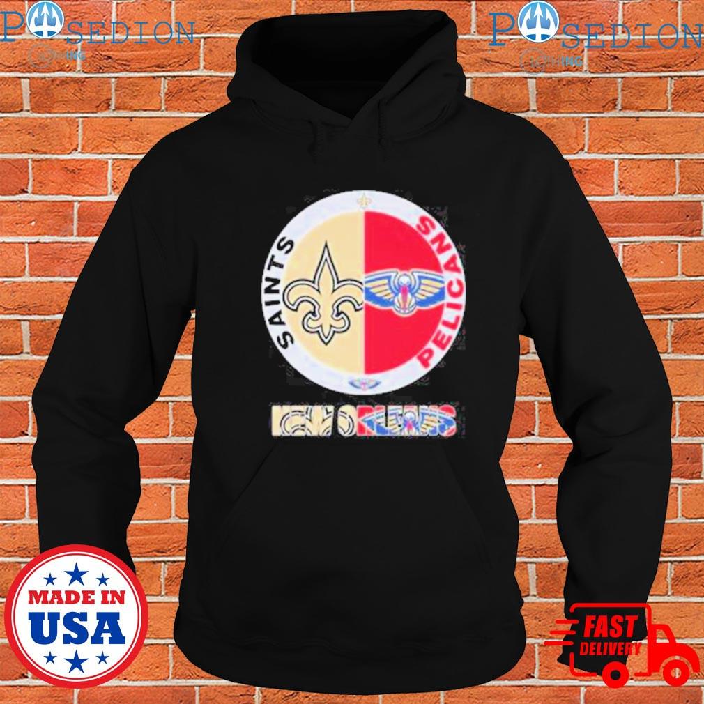 New Orleans Saints And Pelicans Logo Shirt, Hoodie