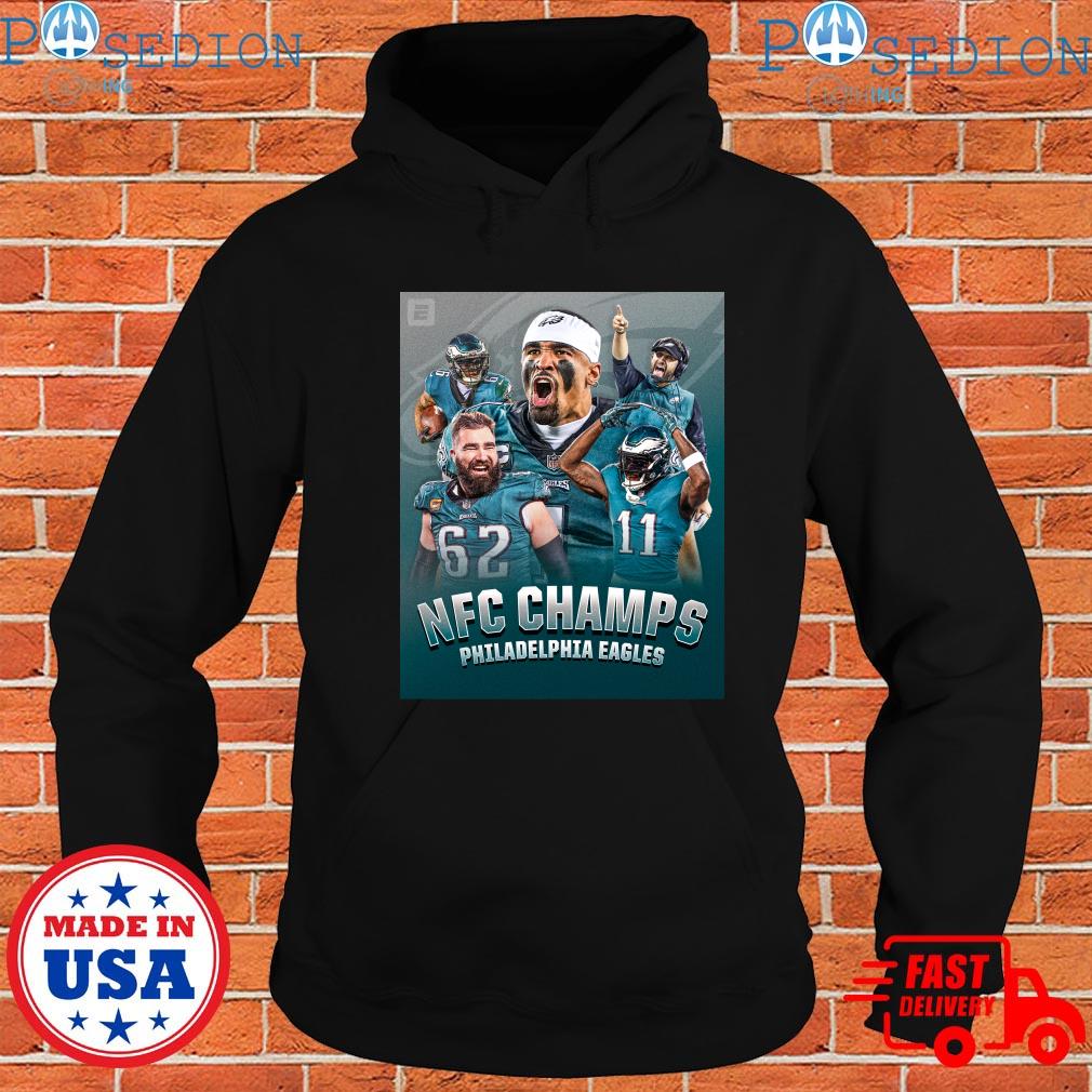 Eagles NFC Champions Tshirt - Hoodie - Crewneck Sweatshirt – Roo