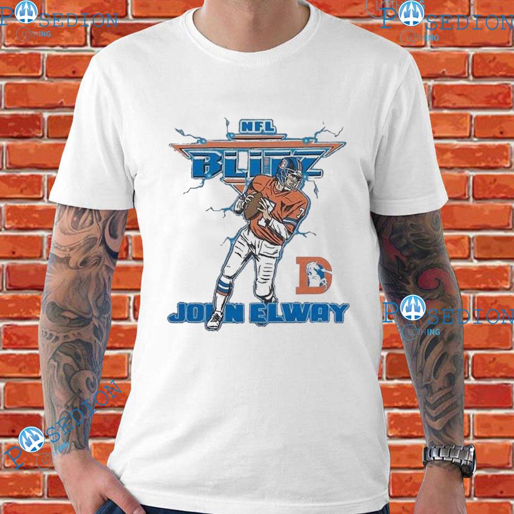 NFL Blitz Denver Broncos John Elway T-shirt, hoodie, sweater, long sleeve  and tank top