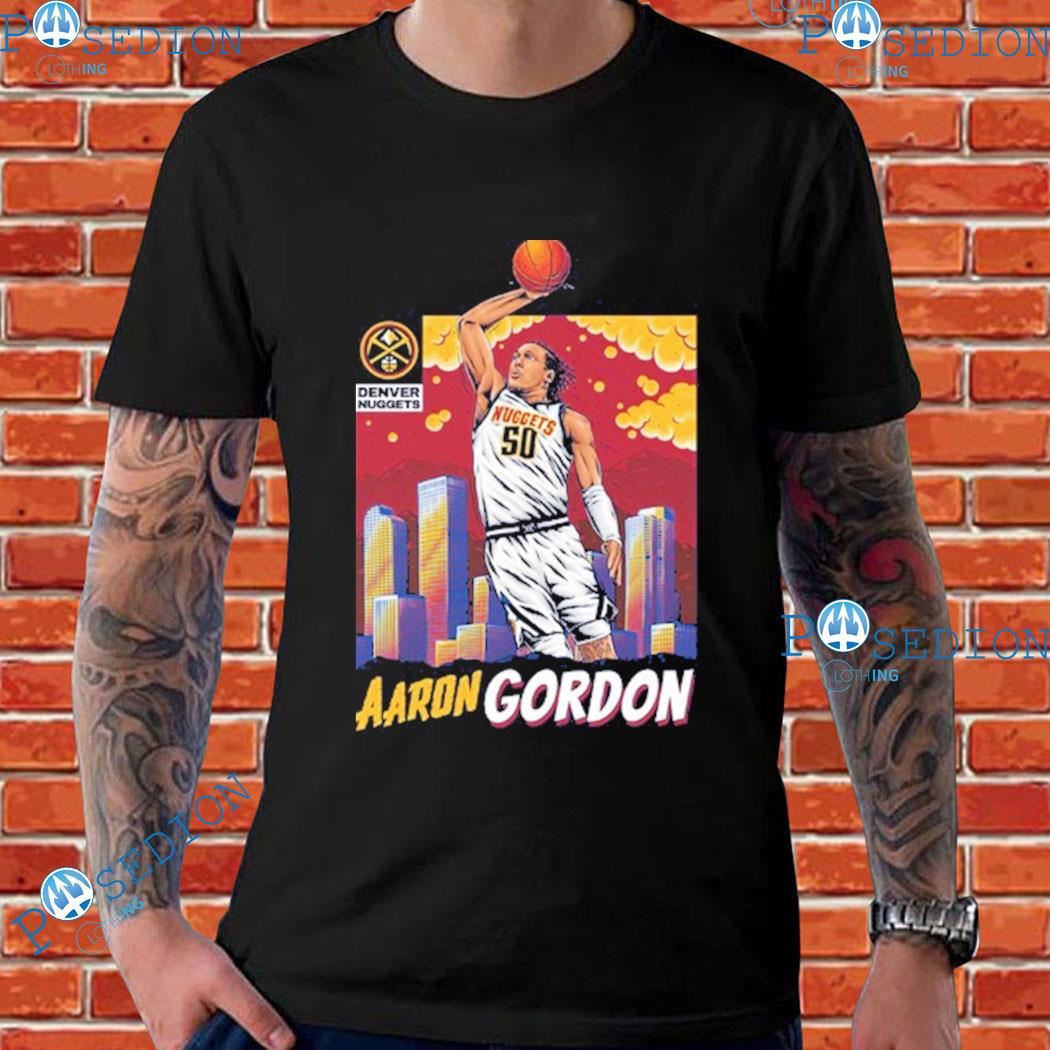 Aaron Gordon nuggets players denver sky t shirt - Limotees