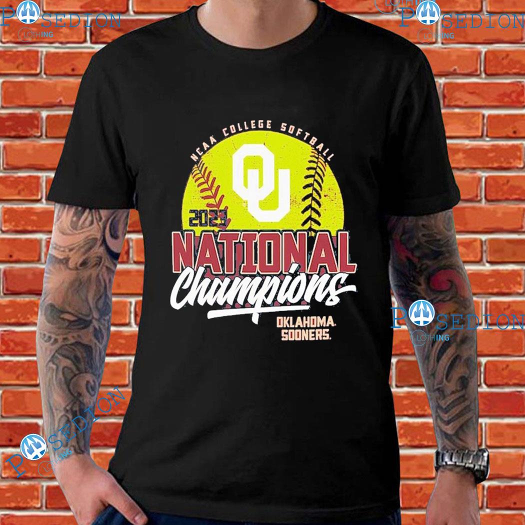 Oklahoma Sooners Champion 2023 Ncaa Softball Women's College World