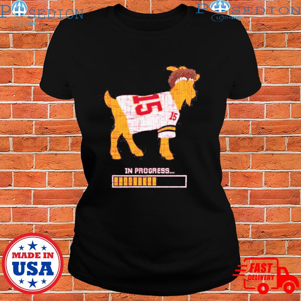 Kansas City Chiefs - Patrick Mahomes GOAT 15 Shirt | Essential T-Shirt