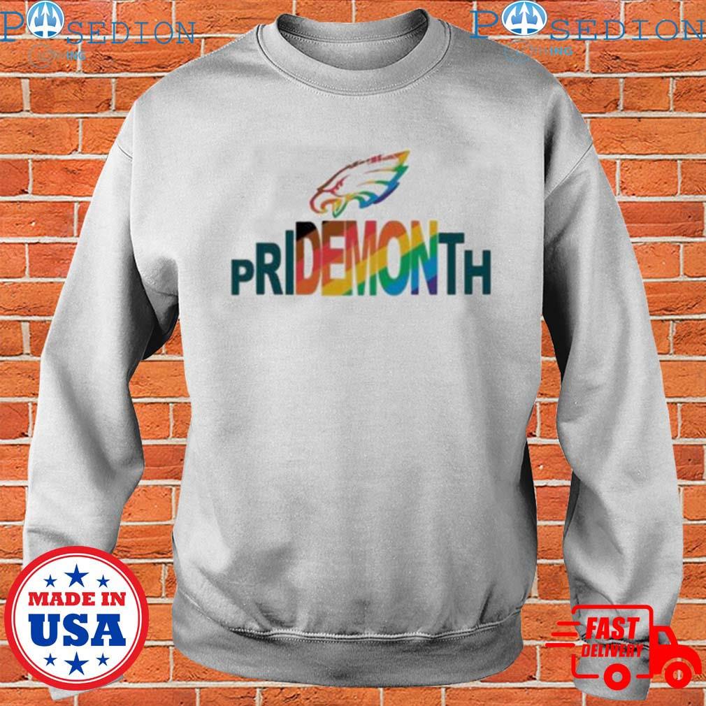 Philadelphia eagles pride color eagles T-Shirt, hoodie, sweater, long  sleeve and tank top