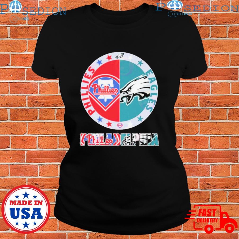 Logo Philadelphia sports team philadelphia phillies and philadelphia eagles  shirt, hoodie, longsleeve, sweater