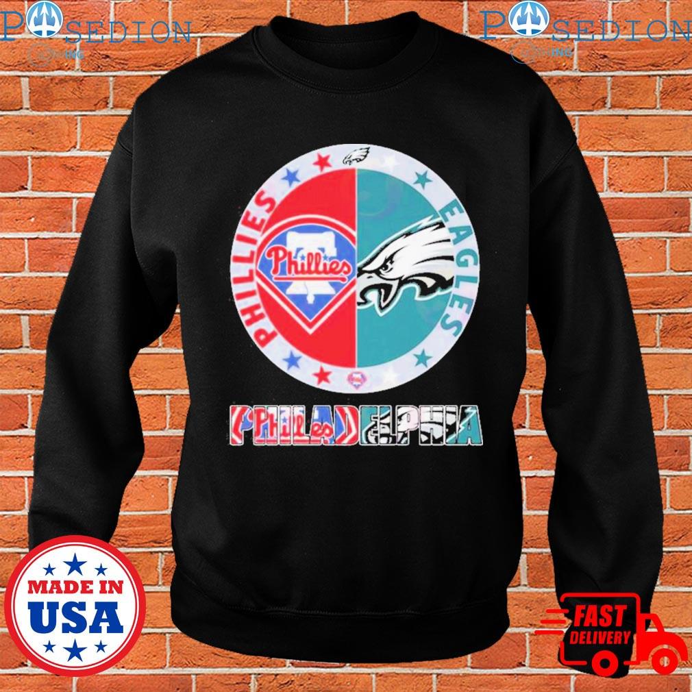 Philly Sports Teams Eagles Throwback Shirt, hoodie, sweater, long