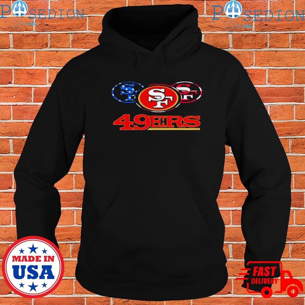 San Francisco 49ers 2023 logo T-shirt, hoodie, sweater, long