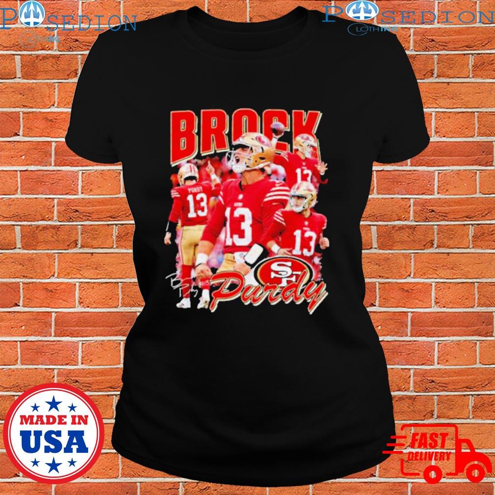 Official brock purdy san francisco 49ers purdy good signature T