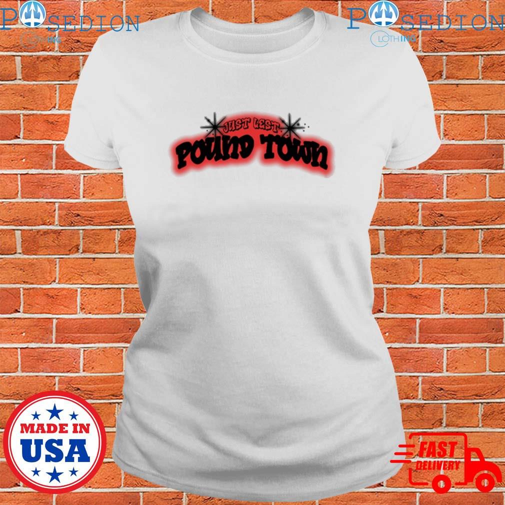 Sexyy red just left pound town T-shirts, hoodie, sweater, long sleeve and  tank top