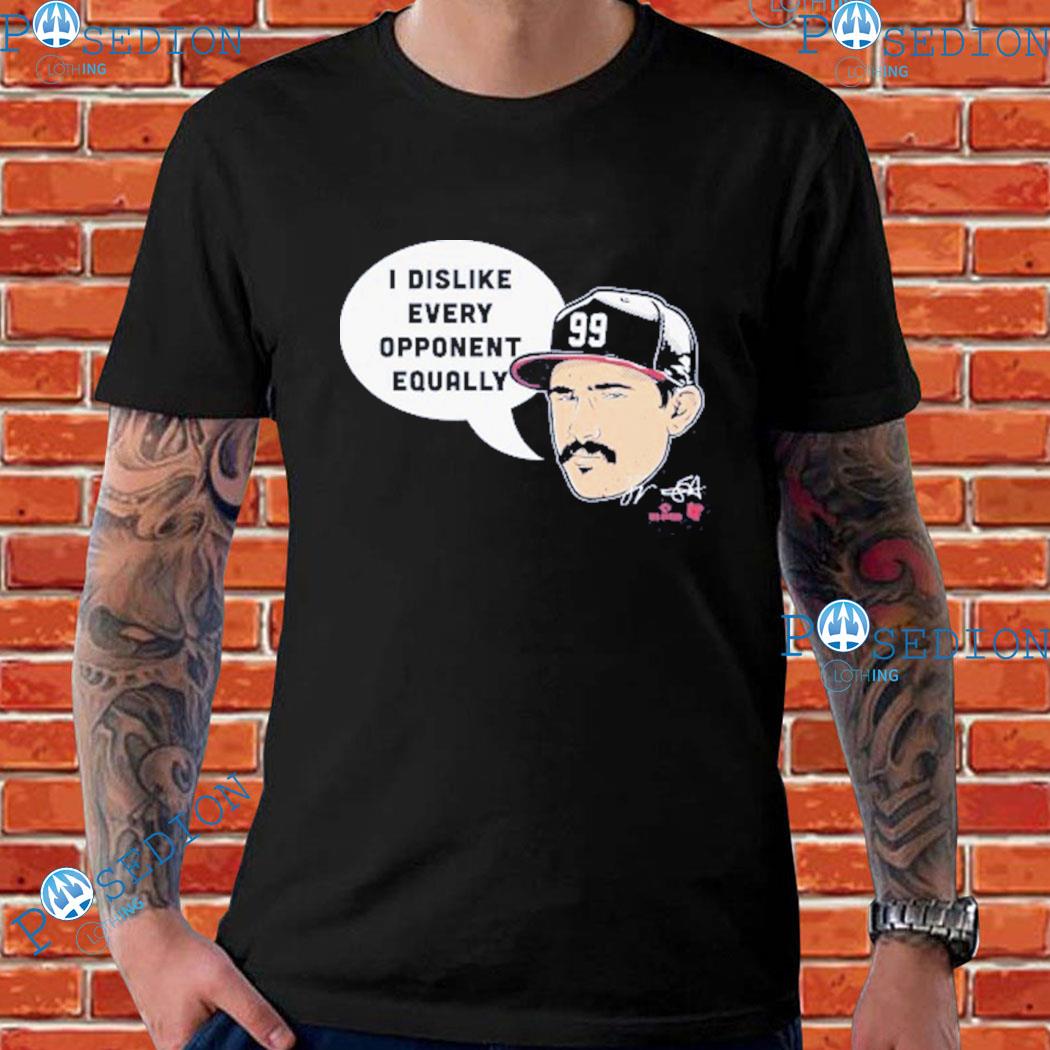 i dislike every opponent equally Spencer Strider signature t-shirt